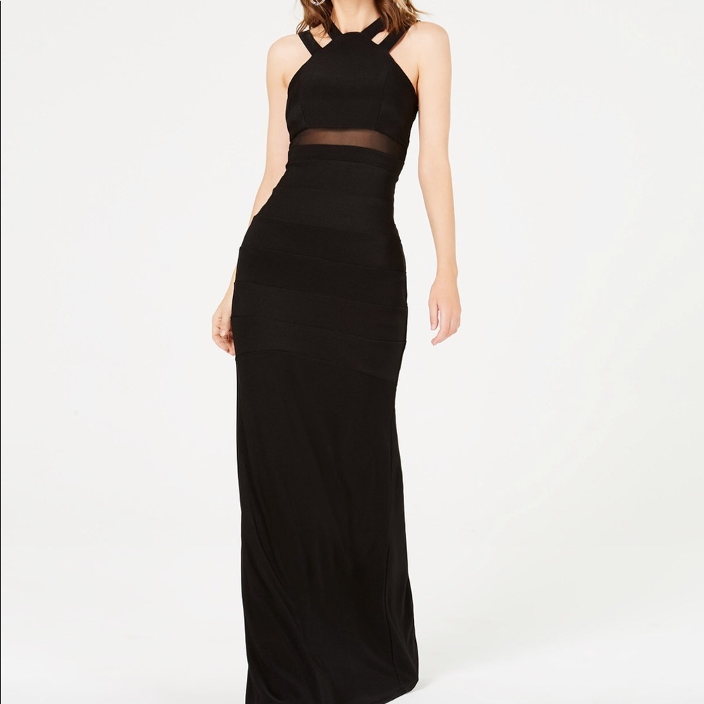 Beautiful long black dress. Brand new